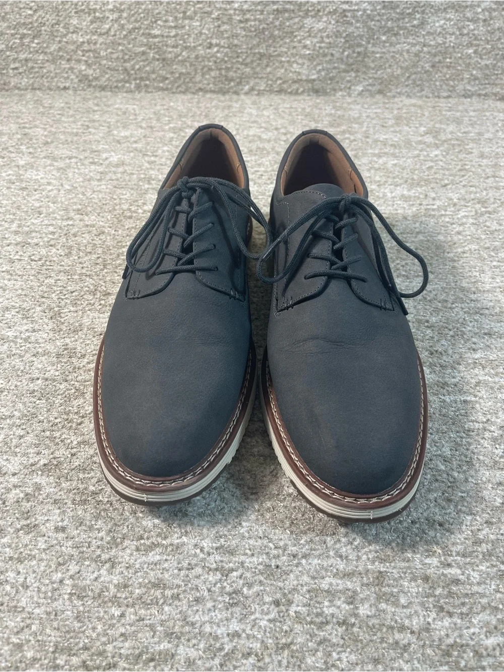 Tommy Hilfiger Hiday Men’s Oxford Dark Gray Casual Shoe Size 11. SKU#0420